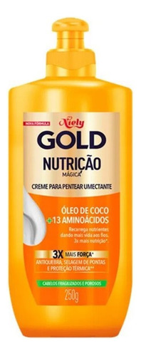 Creme Para Pentear Niely Gold Nutri Poder 250g