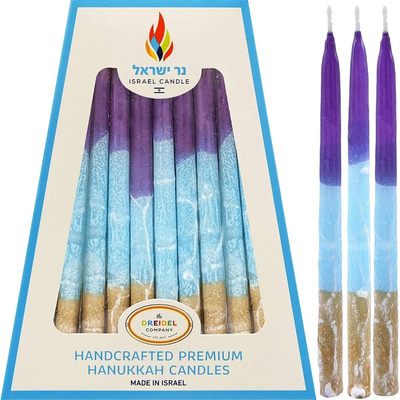 Velas Janucá 45 Velas Hanukkah Para Menorah Tamaño Estandar | Envío gratis