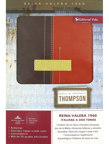 Biblia Thompson Rvr1960 - Pasta Símil Piel