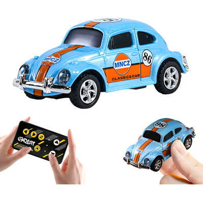 /r /e/ Remote Control Mini Beetle Metal Alloy Retro Car ./