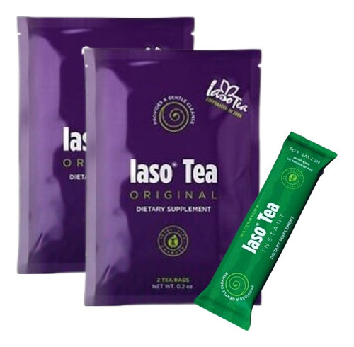 Pack Iaso Tea Original/te Détox Pierde Hasta 3 Kg En 1 Seman