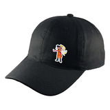 Gorra Clasica Algodón Negra Sailor Moon Rr310