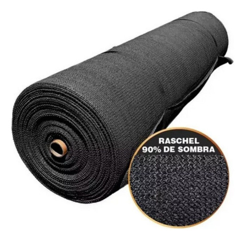 Malla Sombra Raschel 90% Por Rollo De 2x100