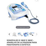 Ultrassom Sonopulse Iii Fisioterapia E Estética (usado)