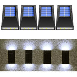 Lámparas De Pared Para Exteriores Con Luces Solares De 4 Pie