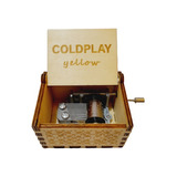 Caja Musical Coldplay Yellow Cajita De Música