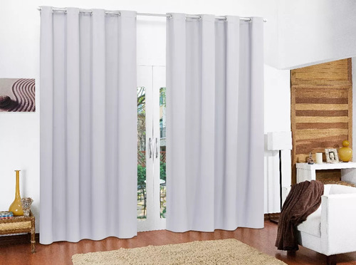 Cortina Blackout Pvc Para Varão 3 Metros Sala Quarto Corta L