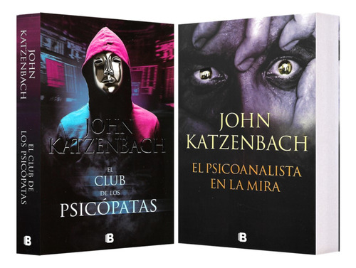 Club De Los Psicópatas + Psicoanalista En La Mira 2 Libros