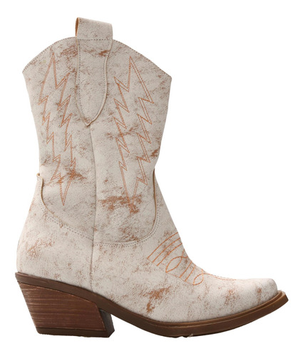 Botas Texanas Mujer Selene 720 Eco Cuero 35/40 *shubox*