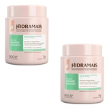 Kit 2 Creme Desodorante Hidramais Massagem Esfoliante  1 Kg