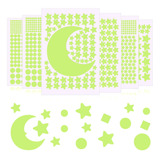 969 Pieces Glow In The Dark Stars Stickers Moon Stars And...