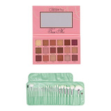 Pack Paleta De Sombra Tease Me + Set 24 Brochas Beauty C.