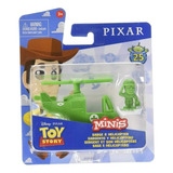 Toy Story - Sargento Y Helicoptero Minis Pixar - Disney