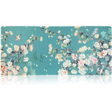 Mouse Pad Gamer Diseno Floral 90x40cm Antideslizante