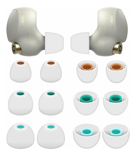 12 Almohadillas Para Auriculares Wf-1000xm4 - Blancas