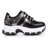 Zapatillas Sneakers Mujer Citadina Plataforma Reflex Alicia