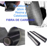 Kit Fibra De Carbono 150cm X 50 Cm