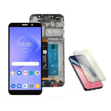 Frontal Touch Display Para Moto E6 Play Xt2029 Amoled + Peli