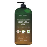 Gel De Aloe Vera Puro - Con Aloe 100% Fresco Y Puro Infundid