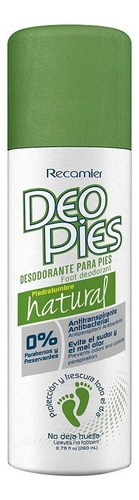 Desodorante Deo Pies Natural - Ml Fragancia Suave & Agradable