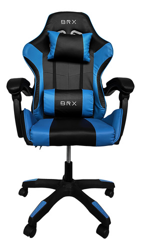 Cadeira Gamer Brx Impact Azul