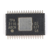 Tpa3116 D2 Chip Amplificador De Audio 50w 100w Tpa3116d2