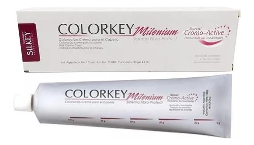 Tintura Colorkey Milenium Silkey Profesional Tono 5.1 X120gr