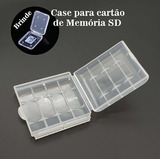 Kit C/ 4 Unidades, Estojo, Case, Porta Pilhas Aa / Aaa 