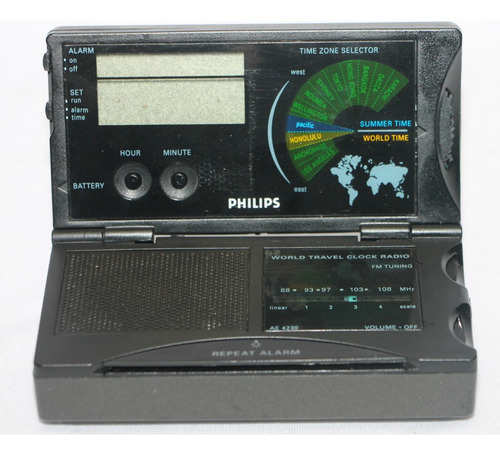 Radio Fm E Relógio Philips Ae4230 Leia Tudo -motoradio-