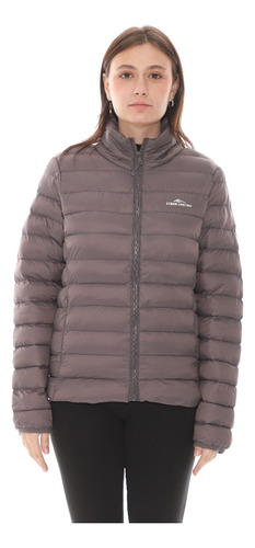 Campera Mujer Abrigo Invierno Ultra Liviana Simil Pluma