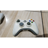 Controle Do Xbox 360 Branco O Botão A Tá Meio Duro