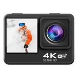 Camara Sumergible Doble Pantalla Wifi 4k V8