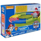 Paw Patrol Pista Adventure Bay Con Vehiculo Marshall Origina