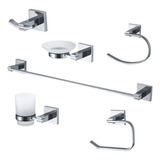 Set Accesorios Para Baño Peirano Linea 11000 11006 6 Piezas