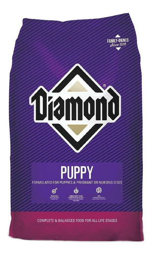 Alimento Diamond Super Premium Puppy Para Perro Cachorro Todos Los Tamaños Sabor Mix En Bolsa De 20lb