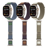 T 3 Pulseira Para Apple Watch Ultra Series 9 8 7 Novo