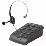 Telefone Headset Telemarketing Intelbras Hsb 40 Call Center