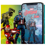 Video Invitación Digital The Avengers Capitán América Cumple