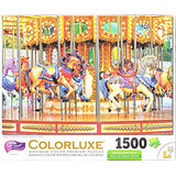 Puzzle Carrusel Caballos Vintage 1500 Piezas