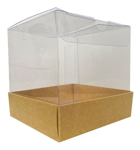 Caja De Acetato Transparente Para Regalos  (25 Piezas)