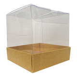 Caja De Acetato Transparente Para Regalos  (25 Piezas)