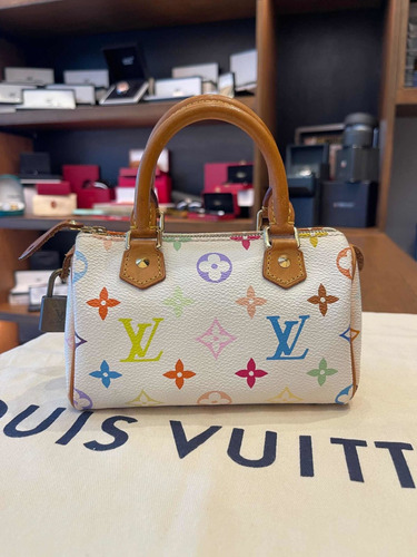 Louis Vuitton Mini Speedy By Takashi Murakami Auténtica