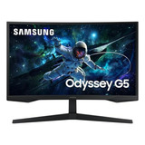 Monitor Gaming Samsung Odyssey G55c 32  Qhd 1000r Curvo, 1ms