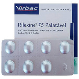 Rilexine 75 Mg Virbac 14 Comprimidos Cartela Avulsa + Bula