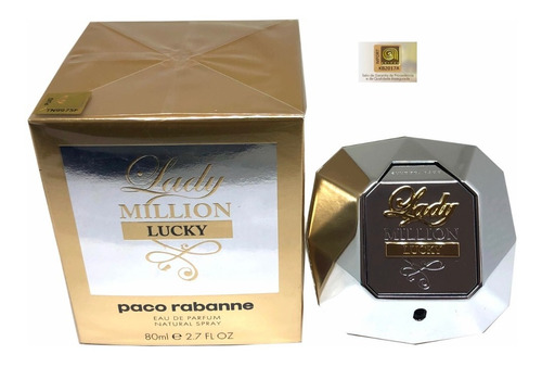 Perfume Paco Rabanne Lady Million Lucky Mujer Edp 80 Ml