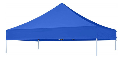 Lona Carpa Repuesto Toldo Plegable 3x3 Mts Techo Color Azul