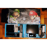 Nintendo Wii 512mb Con 2 Mandos Y 2 Nunchuks + 6 Juegos