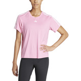 Remera adidas Training Train Essentials 3s Mujer Rs Bl