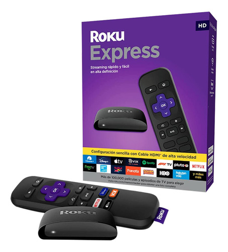 Tv Box Roku Express Hd Reproductor De Streaming Hdmi Wi-fi