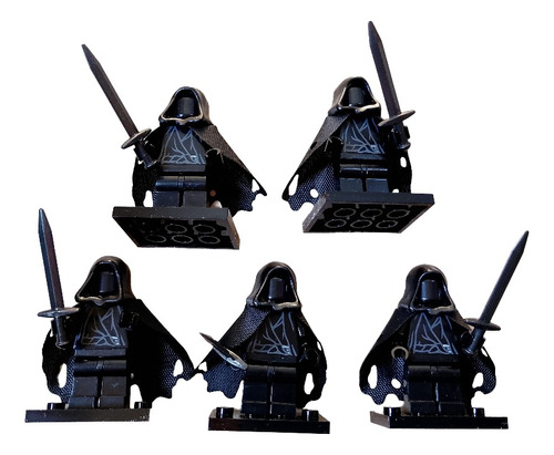 Set Minifiguras Lego El Señor De Los Anillos Nazgul (x5)